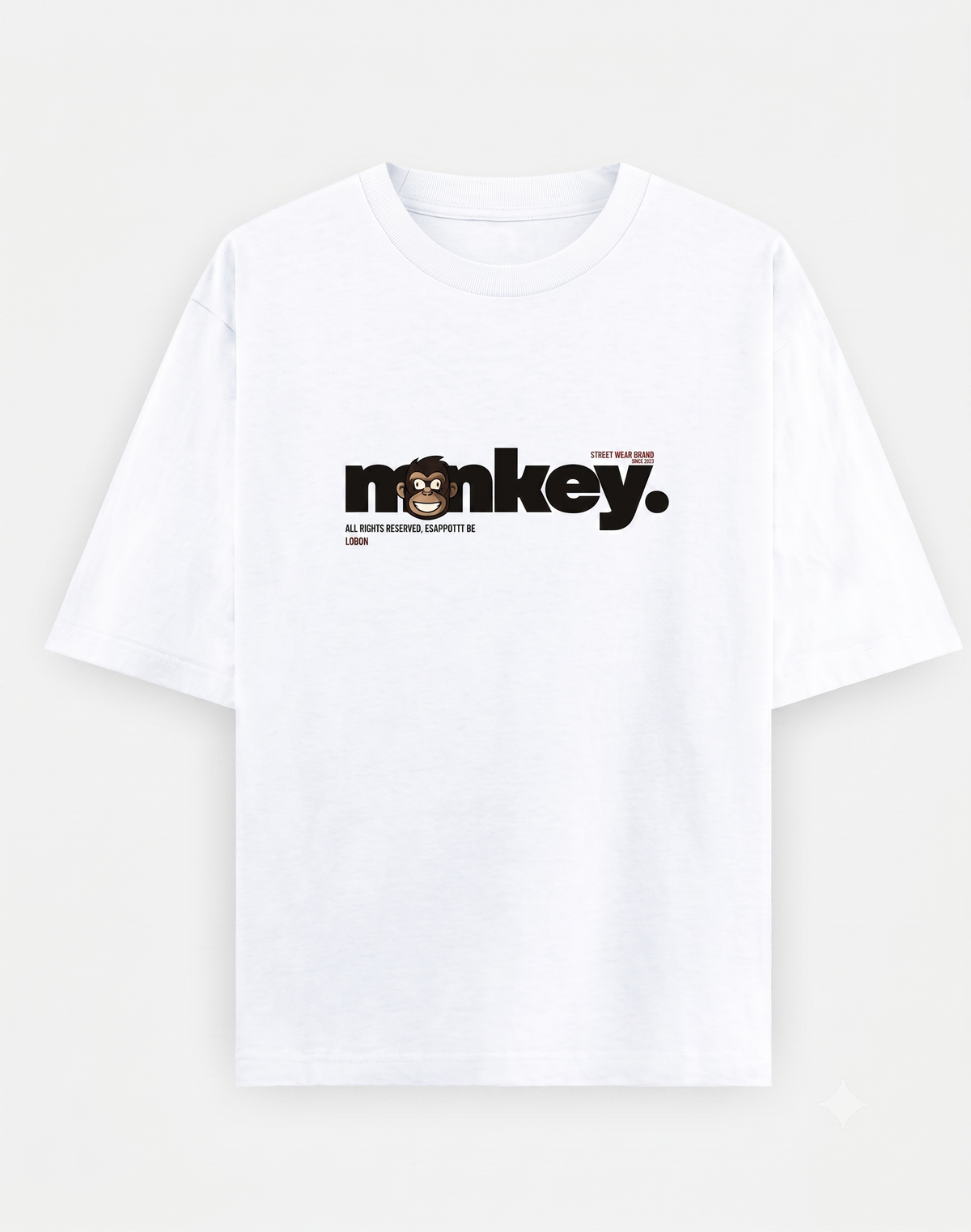 Monkey Oversized T-Shirt