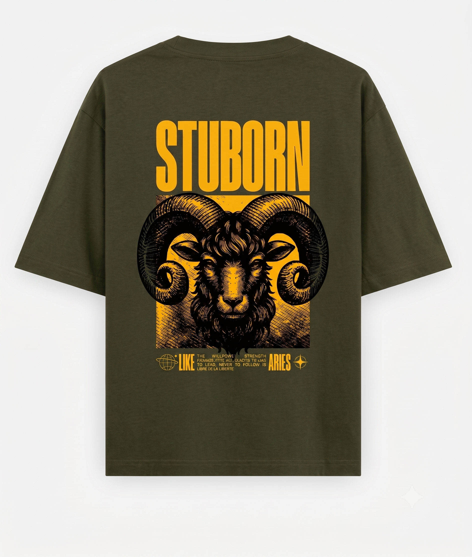 Aries Zodiac Oversized T-Shirt