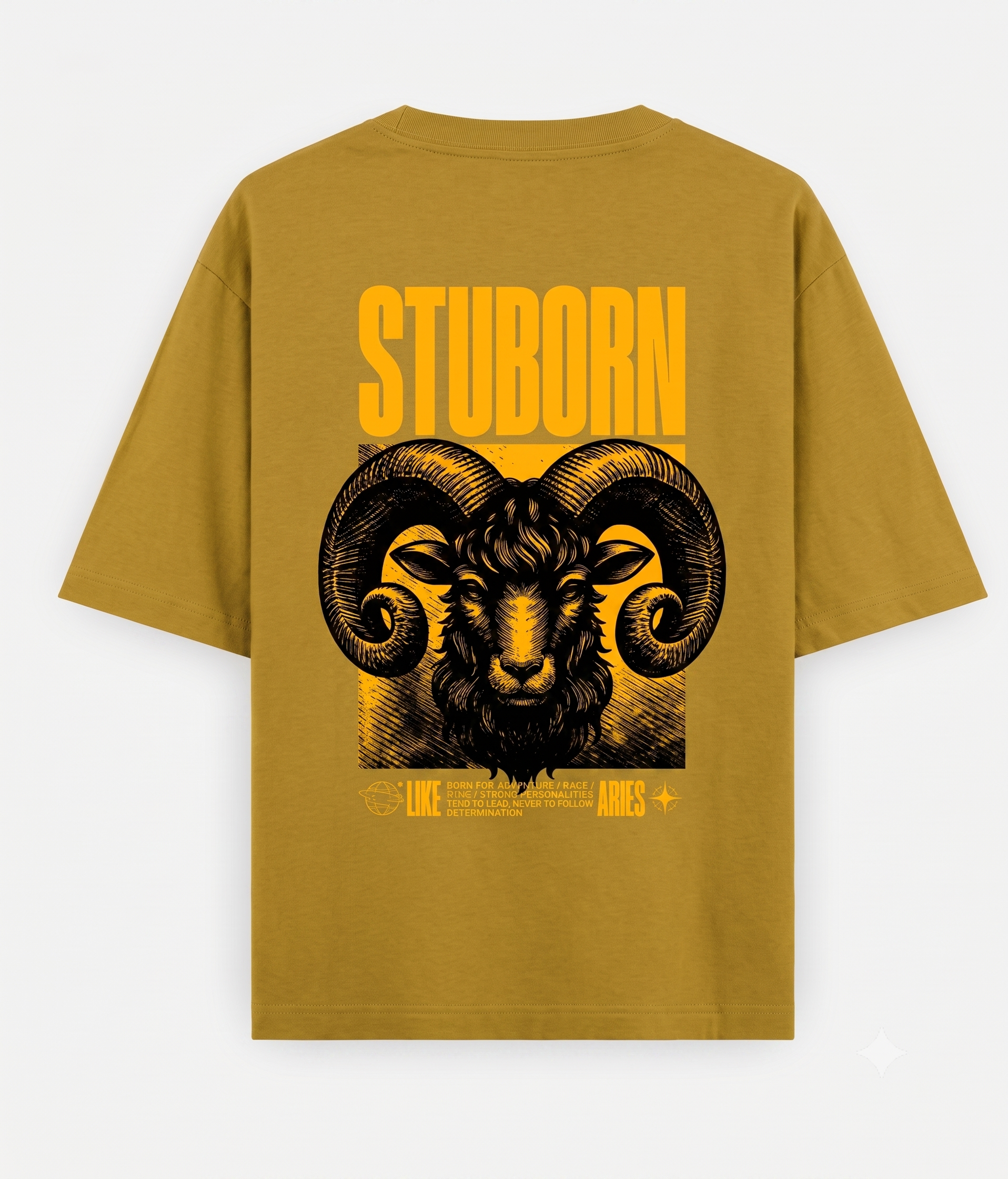 Aries Zodiac Oversized T-Shirt