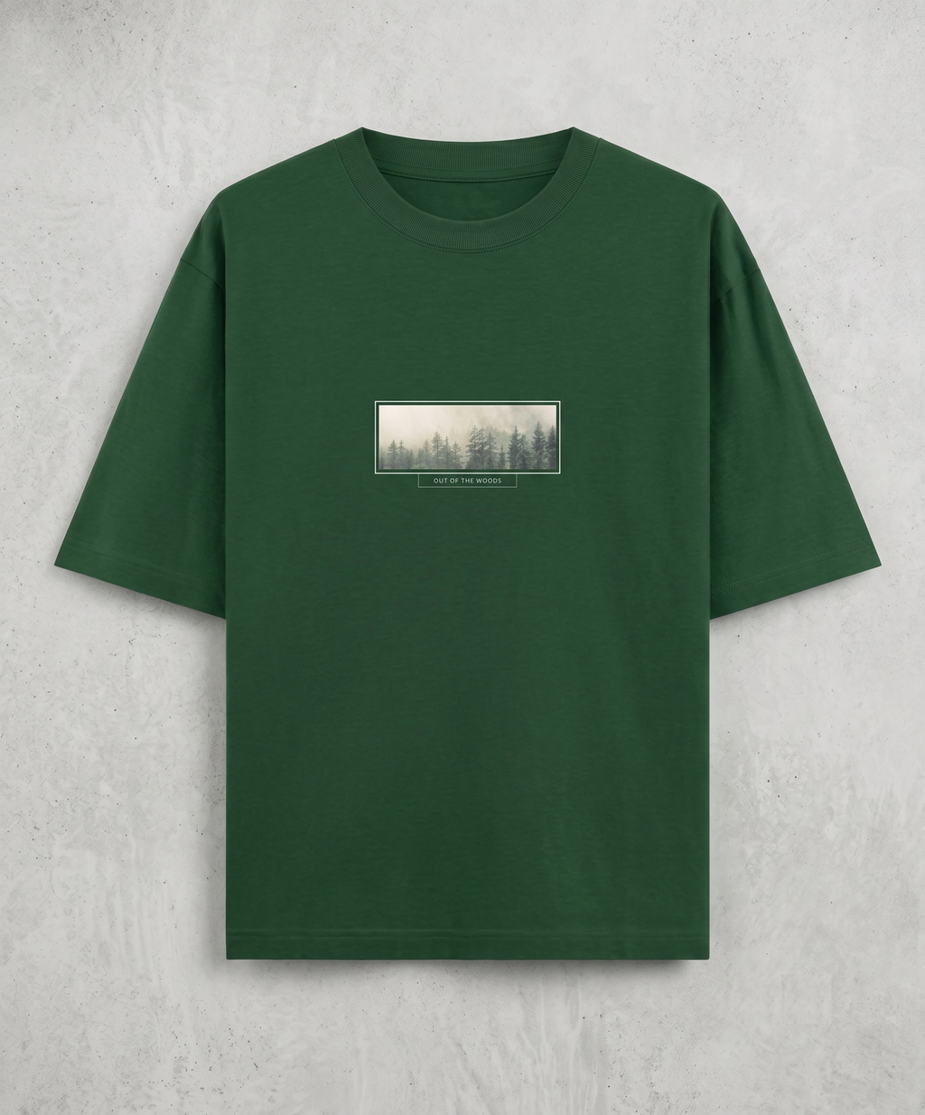 Green Oversized Classic T-Shirt