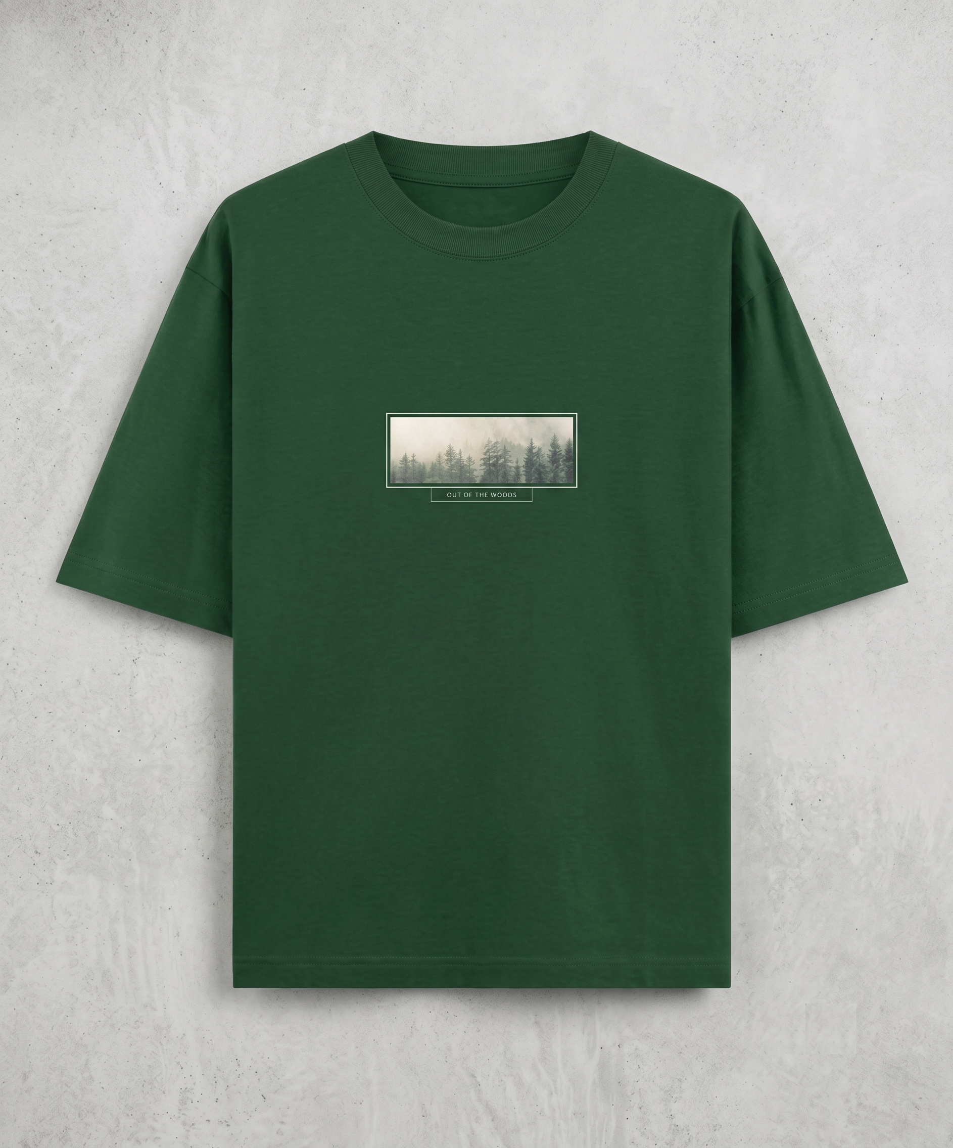 Green Oversized Classic T-Shirt