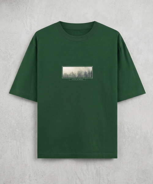 Green Oversized Classic T-Shirt