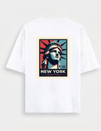 NYC Statue of Liberty Oversized T-Shirt