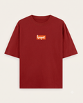 Hope Red Oversized T-Shirt