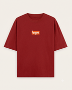 Hope Red Oversized T-Shirt